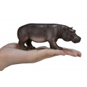 Figura detallada de hembra de hipopótamo de juguete marca Mojo para juego educativo y coleccionistas.