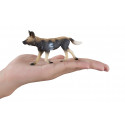 Figura decorativa y realista de perro de caza africano para coleccionistas.