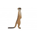 Figura realista de suricata en posición de alerta para coleccionistas y juego educativo.