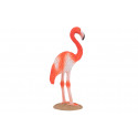 Figura decorativa de flamenco americano realista de la marca Mojo para decoración de interiores.