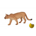 Figura de colección de león de montaña Mojo, juguete educativo realista de puma.