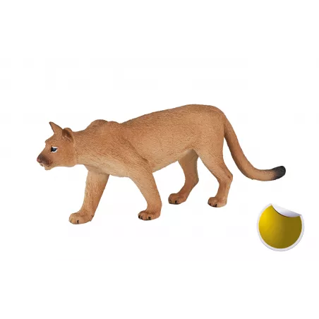 Figura de colección de león de montaña Mojo, juguete educativo realista de puma.