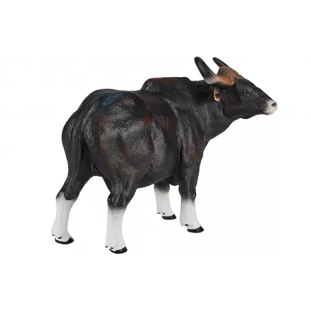 Figura detallada y pintada a mano del Toro Gaur de Mojo para coleccionistas.