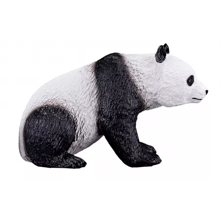 Figura de panda gigante realista de juguete de la colección Mojo pintada a mano para niños y coleccionistas.