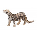 Figura decorativa Pantera Brumosa de diseño moderno y compacto de 10x10x10 cm de la colección Mojo.
