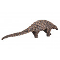 Figura realista de pangolín indio de 12 cm para coleccionistas y decoración.