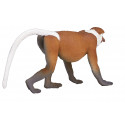 Figura realista de mono narigudo de Borneo para colección y decoración.