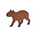 Figura de juguete de capibara realista y detallada para juego educativo y coleccionistas.