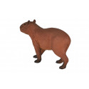 Figura de juguete de capibara realista y detallada para juego educativo y coleccionistas.