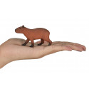 Figura de juguete de capibara realista y detallada para juego educativo y coleccionistas.