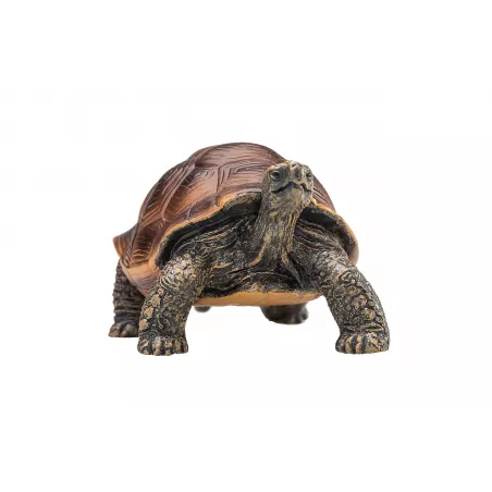 Figura realista de tortuga gigante de Mojo pintada a mano para decoración y coleccionistas