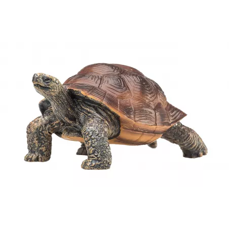 Figura realista de tortuga gigante de Mojo pintada a mano para decoración y coleccionistas