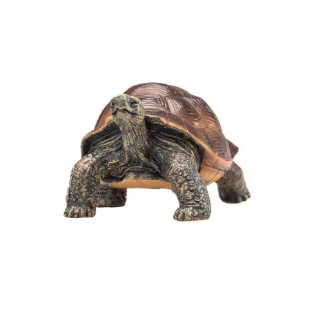 Figura realista de tortuga gigante de Mojo pintada a mano para decoración y coleccionistas