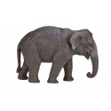 Figura de juguete de elefante asiático realista y detallada para niños y coleccionistas