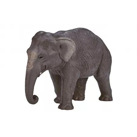 Figura de juguete de elefante asiático realista y detallada para niños y coleccionistas