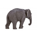 Figura de juguete de elefante asiático realista y detallada para niños y coleccionistas
