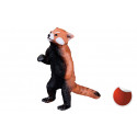 Figura realista de panda rojo marca Mojo pintada a mano para coleccionistas y decoración