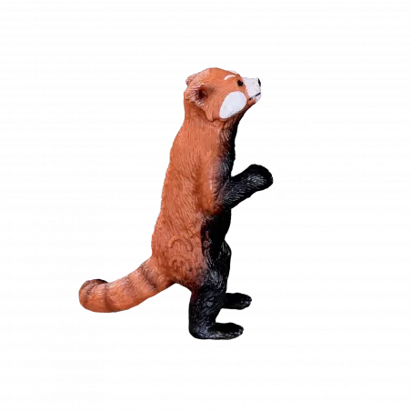 Figura realista de panda rojo marca Mojo pintada a mano para coleccionistas y decoración